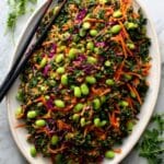 Edamame Salad with Spicy Peanut Sauce Recipe