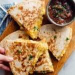 Simple Breakfast Quesadillas Recipe