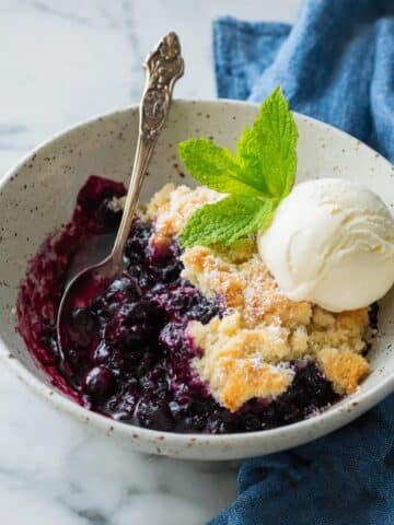 Blueberry Cobbler Recipe