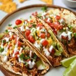 Crockpot Chicken Tacos Recipe