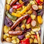 Sausage and Potatoes Sheet Pan Dinner Recipe