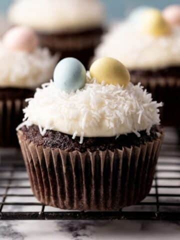Easter Coconut & Chocolate Cupcakes Recipe