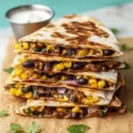 Hearty Black Bean Quesadillas Recipe