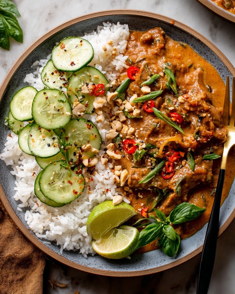 Beef Panang Curry: Flavorful Thai Beef Curry for Cozy Dinners