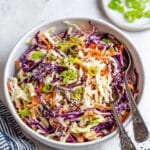 Easy Creamy Coleslaw Recipe