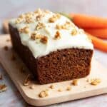 Carrot Cake Loaf with Cream Cheese Frosting Recipe
