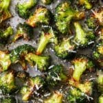 Garlic Parmesan Roasted Broccoli Recipe
