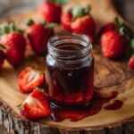 Homemade Strawberry Coffee Syrup Recipe