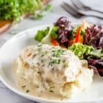 Crockpot Creamy Garlic Chicken Recipe