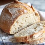 4 Ingredient Easy Artisan Bread Recipe