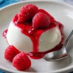 Creamy Vanilla Panna Cotta with Berry Sauce Recipe